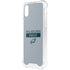 NFL Philadelphia Eagles Silver Performance Series iPhone XS Clear Case