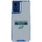 NFL Philadelphia Eagles Silver Performance Series Moto G Play 4G (2024) Clear Case