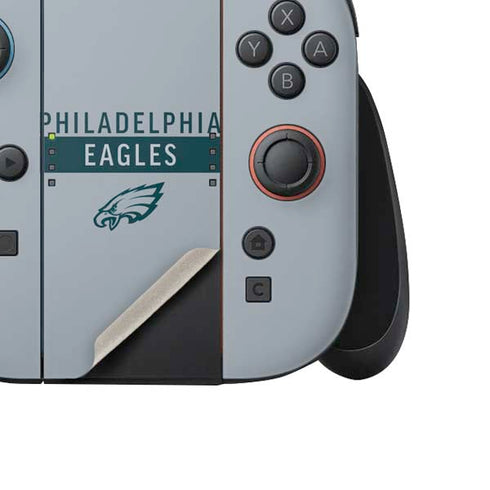 NFL Philadelphia Eagles Silver Performance Series Nintendo Switch 2 (2025) Joy-Con Controller Skin