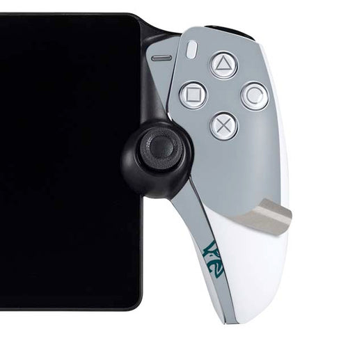 NFL Philadelphia Eagles Silver Performance Series PlayStation Portal Remote Player Skin