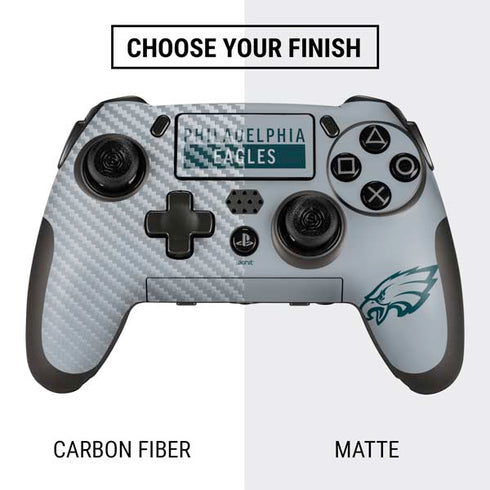 NFL Philadelphia Eagles Silver Performance Series PlayStation Scuf Vantage 2 Controller Skin