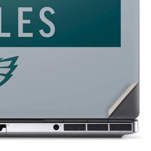 NFL Philadelphia Eagles Silver Performance Series Dell Precision Skin