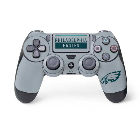 NFL Philadelphia Eagles Silver Performance Series PlayStation PS4 Skins