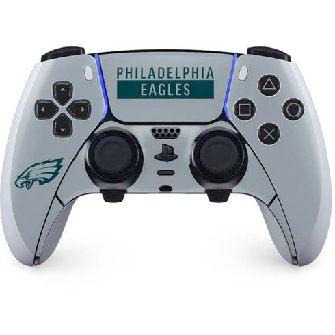 NFL Philadelphia Eagles Silver Performance Series PlayStation PS5 Skins