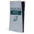 NFL Philadelphia Eagles Silver Performance Series PS5 Slim Digital Edition Console Skin