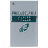 NFL Philadelphia Eagles Silver Performance Series PS5 Slim Digital Edition Console Skin
