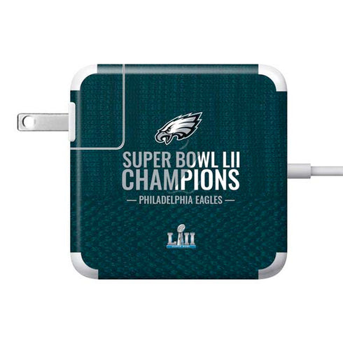 NFL Philadelphia Eagles Super Bowl LII Champions 85W Power Adapter (15 and 17 inch MacBook Pro Charger) Skin