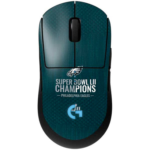 NFL Philadelphia Eagles Super Bowl LII Champions G Pro Wireless Gaming Mouse Skin