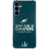 NFL Philadelphia Eagles Super Bowl LII Champions Galaxy A35 5G Clear Case