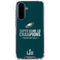 NFL Philadelphia Eagles Super Bowl LII Champions Galaxy A36 5G Clear Case
