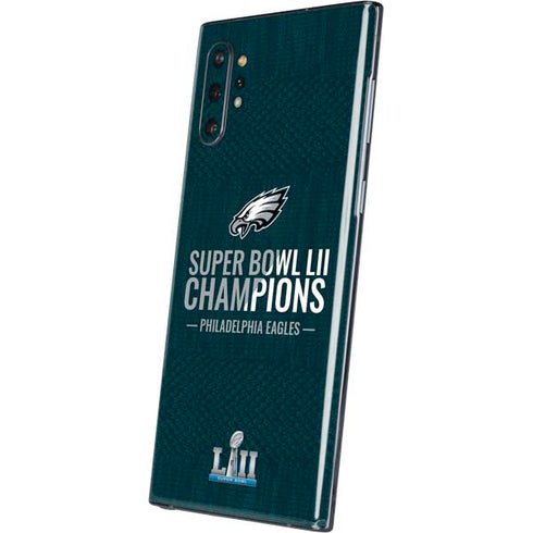 NFL Philadelphia Eagles Super Bowl LII Champions Galaxy Note 10 Plus Skin
