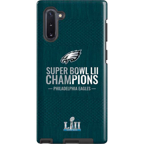 NFL Philadelphia Eagles Super Bowl LII Champions Galaxy Cases