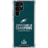 NFL Philadelphia Eagles Super Bowl LII Champions Galaxy S23 Ultra Clear Case