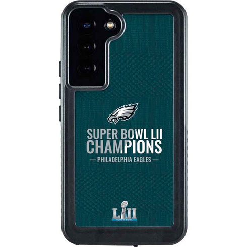 NFL Philadelphia Eagles Super Bowl LII Champions Galaxy S24 Plus Waterproof Case
