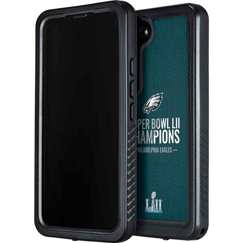 NFL Philadelphia Eagles Super Bowl LII Champions Galaxy S24 Plus Waterproof Case
