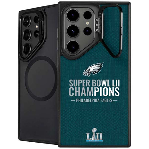 NFL Philadelphia Eagles Super Bowl LII Champions Galaxy S25 Ultra Kickstand Case