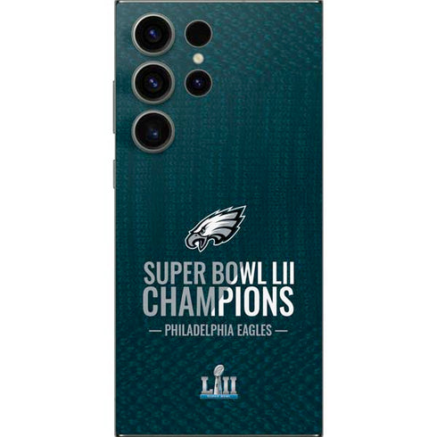 NFL Philadelphia Eagles Super Bowl LII Champions Galaxy S24 Ultra Skin