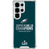 NFL Philadelphia Eagles Super Bowl LII Champions Galaxy S25 Ultra Clear Case