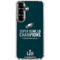 NFL Philadelphia Eagles Super Bowl LII Champions Galaxy S26 Clear Case