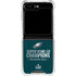 NFL Philadelphia Eagles Super Bowl LII Champions Galaxy Z Flip6 Clear Case