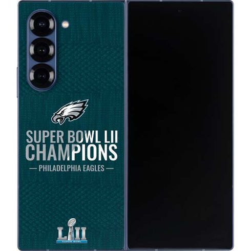 NFL Philadelphia Eagles Super Bowl LII Champions Galaxy Z Fold6 Skin