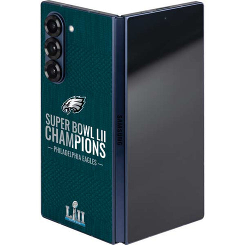 NFL Philadelphia Eagles Super Bowl LII Champions Galaxy Z Fold6 Skin