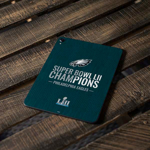 NFL Philadelphia Eagles Super Bowl LII Champions Apple iPad Pro Skin