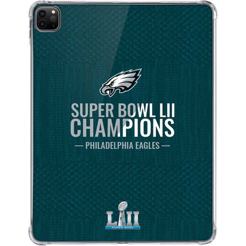 NFL Philadelphia Eagles Super Bowl LII Champions iPad Pro 11in (2024) Clear Case