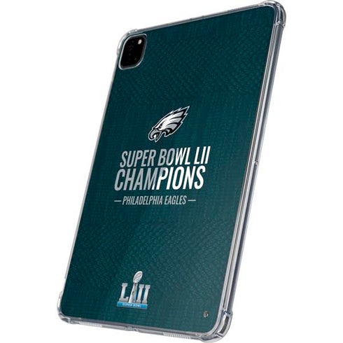 NFL Philadelphia Eagles Super Bowl LII Champions iPad Pro 11in (2024) Clear Case