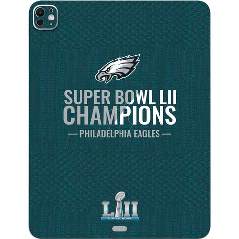 NFL Philadelphia Eagles Super Bowl LII Champions iPad Pro 13in M4 (2024) Skin