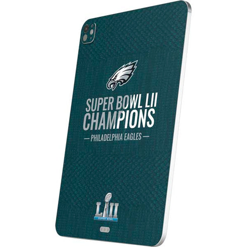 NFL Philadelphia Eagles Super Bowl LII Champions iPad Pro 13in M4 (2024) Skin