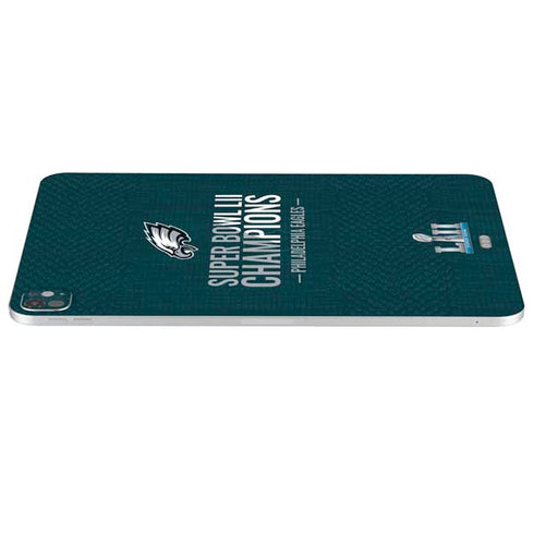 NFL Philadelphia Eagles Super Bowl LII Champions iPad Pro 13in M4 (2024) Skin