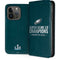 NFL Philadelphia Eagles Super Bowl LII Champions iPhone 15 Pro Folio Case