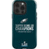 NFL Philadelphia Eagles Super Bowl LII Champions iPhone 15 Pro Impact Case