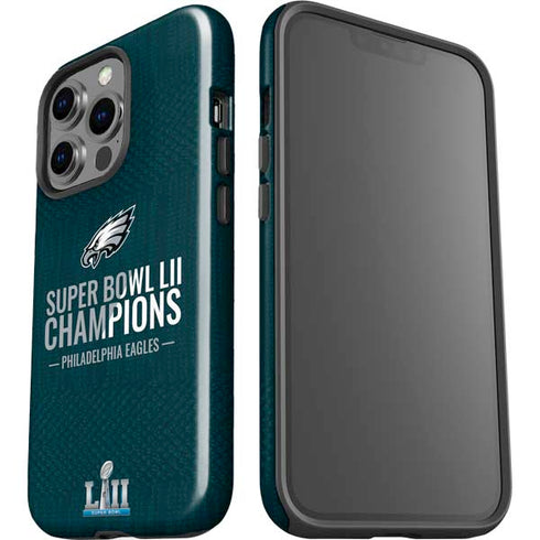 NFL Philadelphia Eagles Super Bowl LII Champions iPhone 15 Pro Impact Case