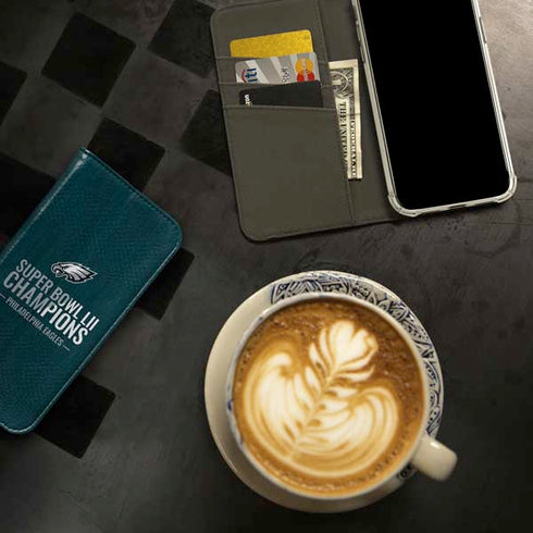 NFL Philadelphia Eagles Super Bowl LII Champions iPhone 15 Pro Max Folio Case