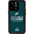 NFL Philadelphia Eagles Super Bowl LII Champions iPhone 15 Pro Waterproof Case