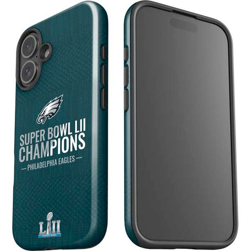 NFL Philadelphia Eagles Super Bowl LII Champions iPhone 16 Impact Case