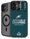 NFL Philadelphia Eagles Super Bowl LII Champions iPhone 16 Kickstand Case