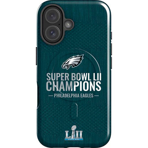 NFL Philadelphia Eagles Super Bowl LII Champions iPhone 16 Magsafe Impact Case