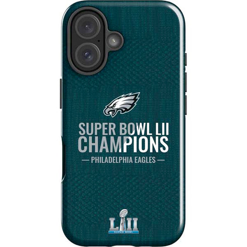 NFL Philadelphia Eagles Super Bowl LII Champions iPhone 16 Plus Impact Case