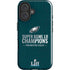 NFL Philadelphia Eagles Super Bowl LII Champions iPhone 16 Plus Impact Case