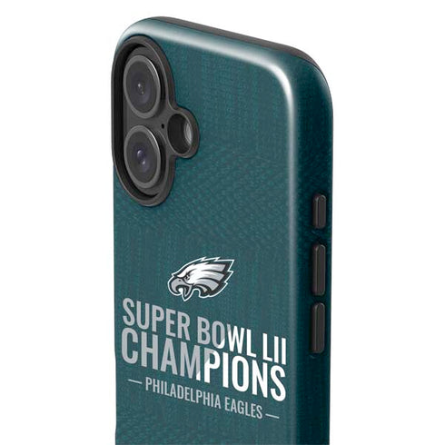 NFL Philadelphia Eagles Super Bowl LII Champions iPhone 16 Plus Impact Case