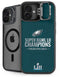 NFL Philadelphia Eagles Super Bowl LII Champions iPhone 16 Plus Kickstand Case