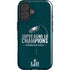 NFL Philadelphia Eagles Super Bowl LII Champions iPhone 16 Plus Magsafe Impact Case