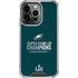 NFL Philadelphia Eagles Super Bowl LII Champions iPhone 16 Pro Clear Case