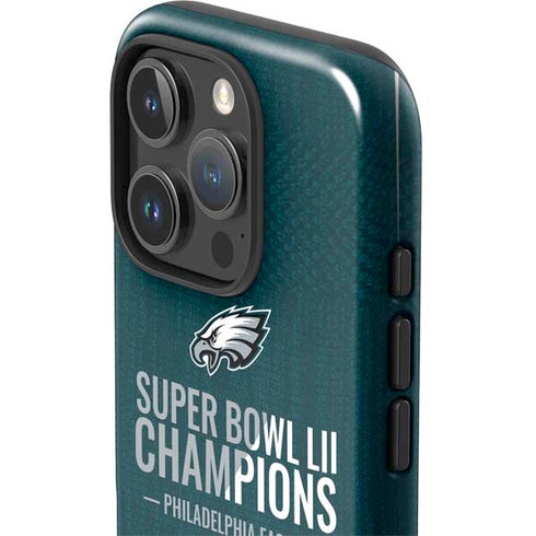 NFL Philadelphia Eagles Super Bowl LII Champions iPhone 16 Pro Impact Case