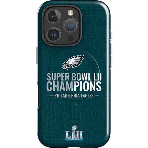 NFL Philadelphia Eagles Super Bowl LII Champions iPhone 16 Pro Magsafe Impact Case