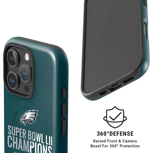 NFL Philadelphia Eagles Super Bowl LII Champions iPhone 16 Pro Max Magsafe Impact Case