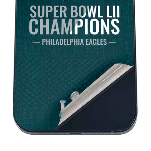 NFL Philadelphia Eagles Super Bowl LII Champions iPhone 16 Skin